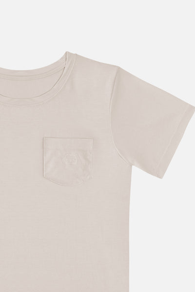 Kids Unisex Set in Beige