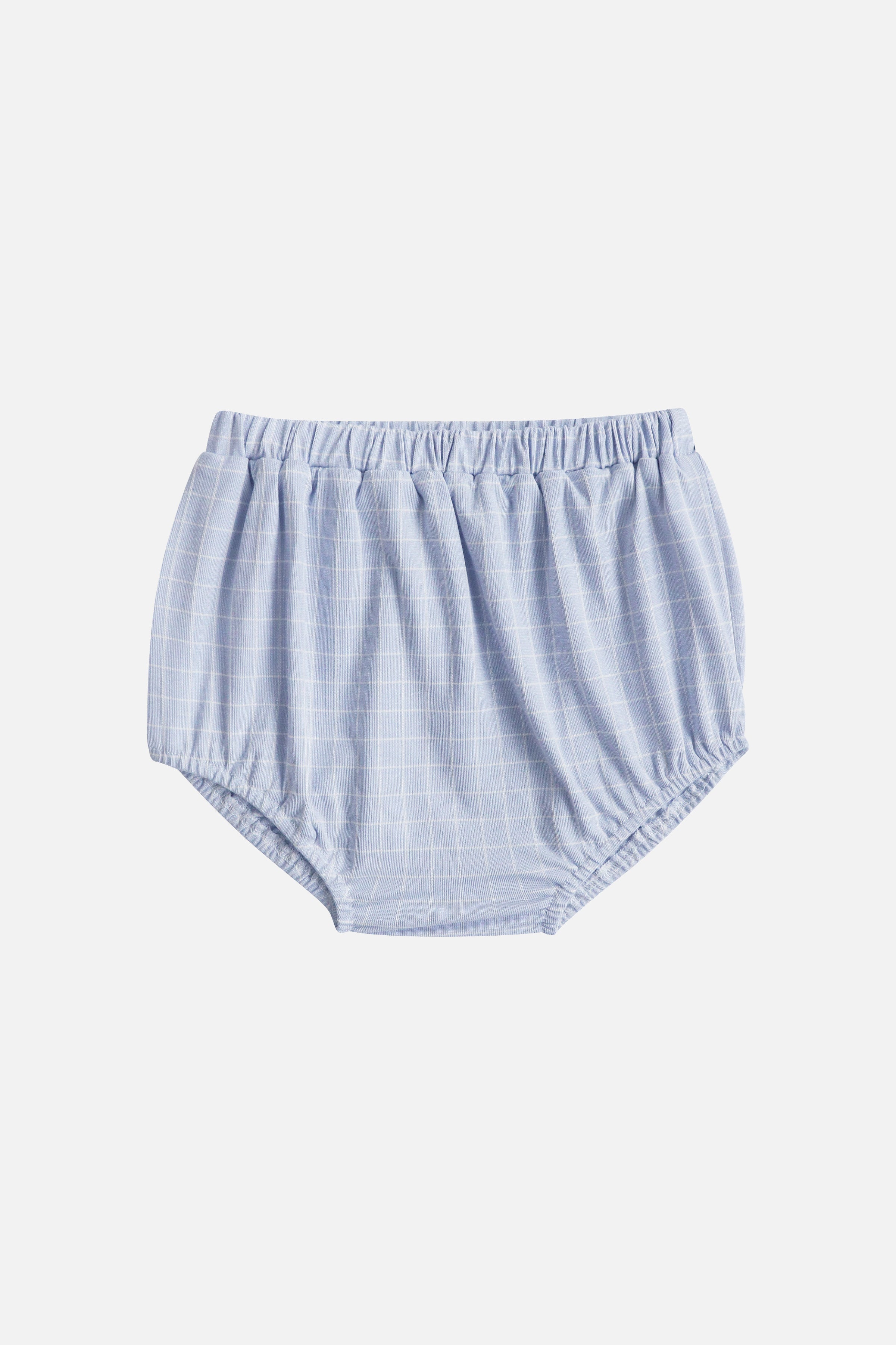 Claire Classic Check Dress in Blue