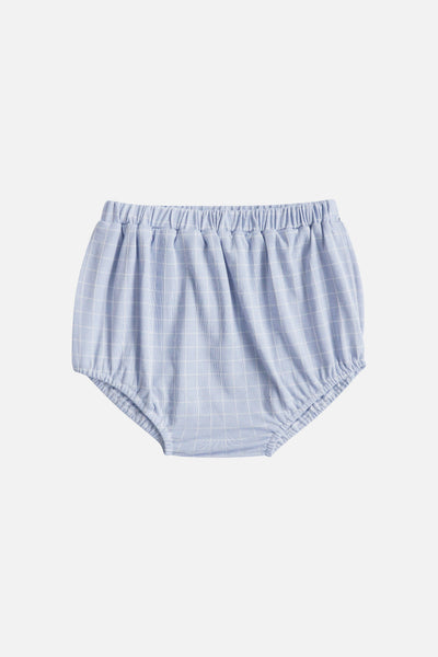 Claire Classic Check Dress in Blue