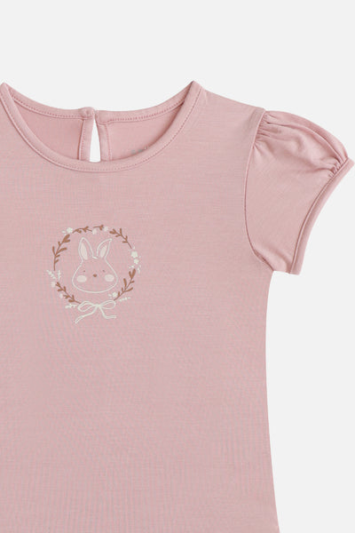 Set of 2 TENCEL Loella Bunny Onesie