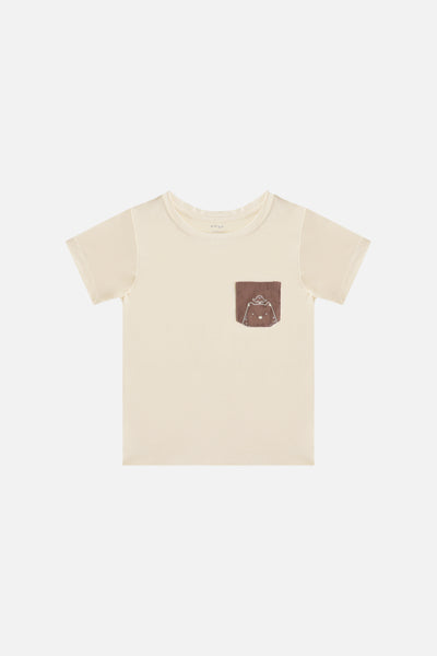 BBB Tencel Kids Tee in Ivory