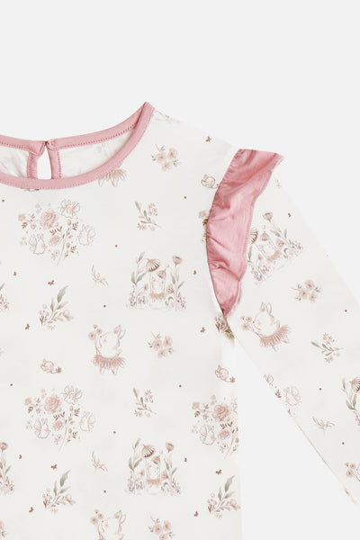 Whimsical Garden Ruffle Pyjamas