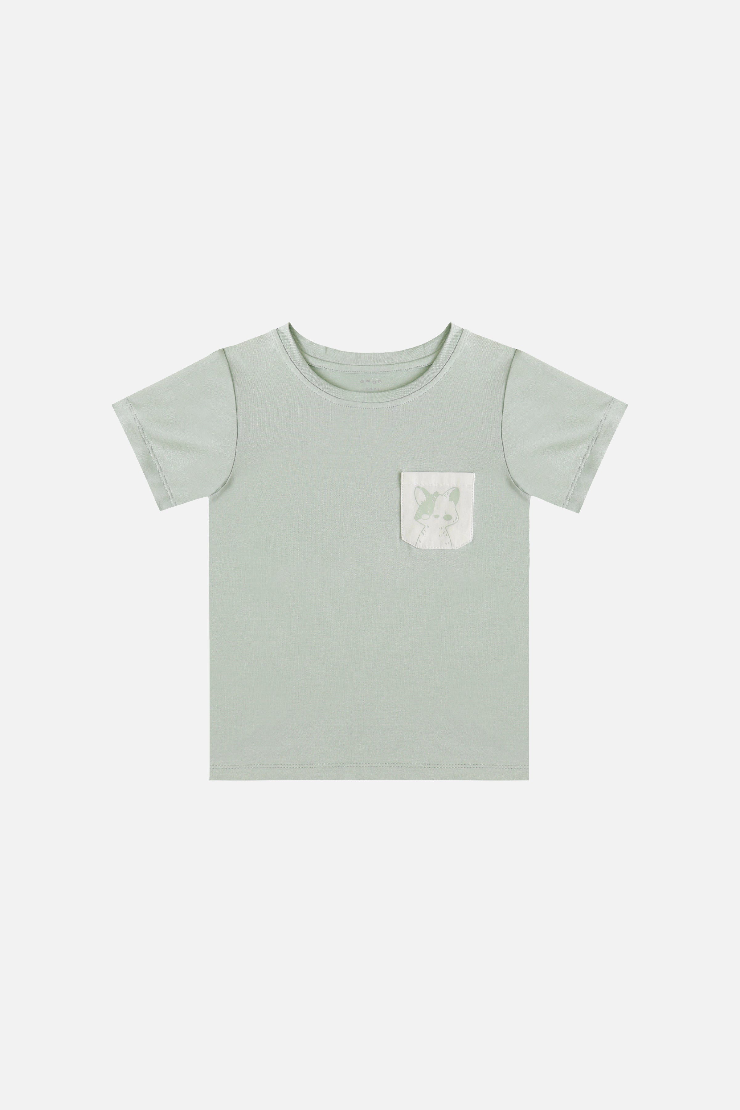 BBB Tencel Kids Tee in Sage