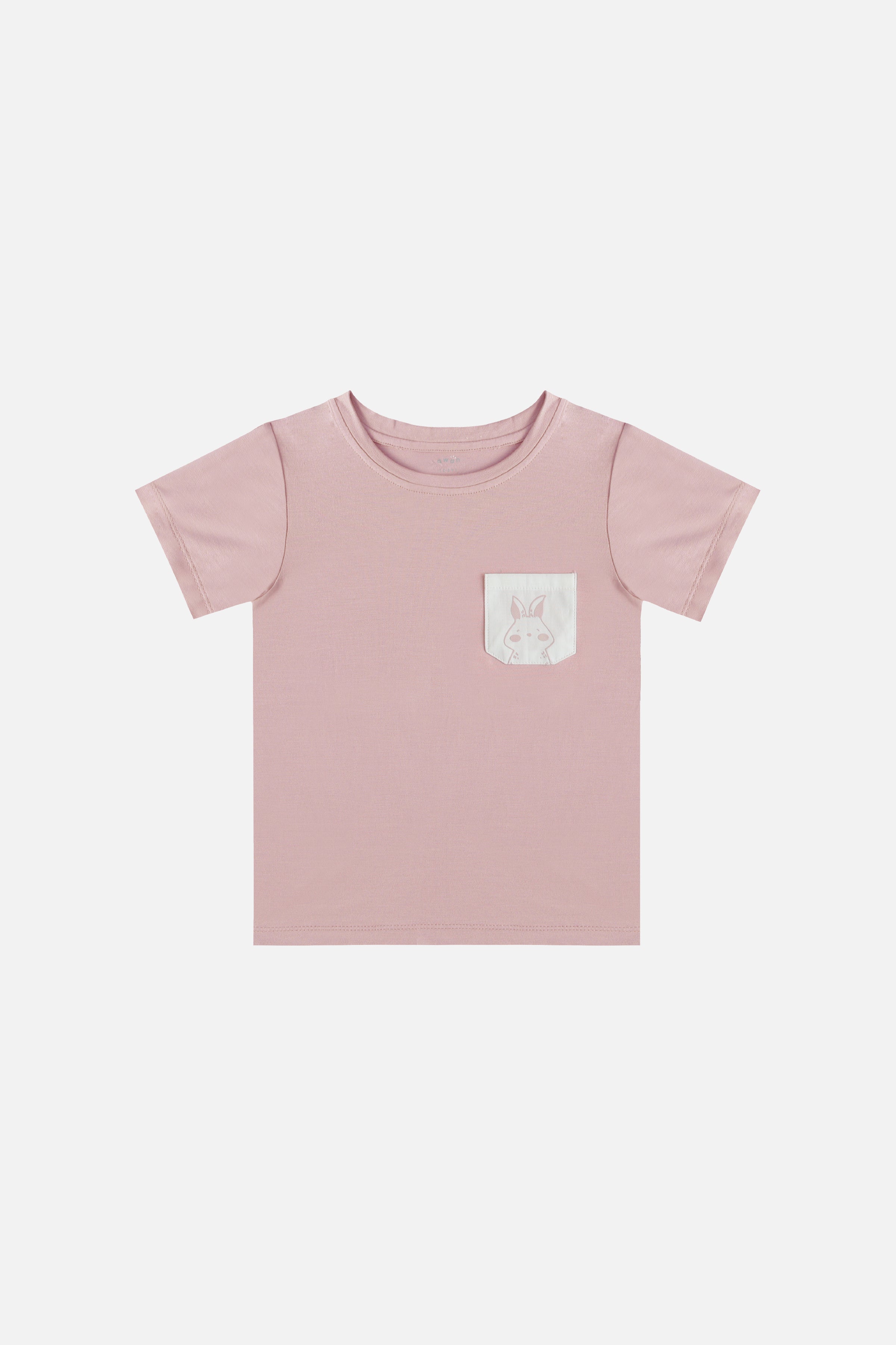 BBB Tencel Kids Tee in Rose