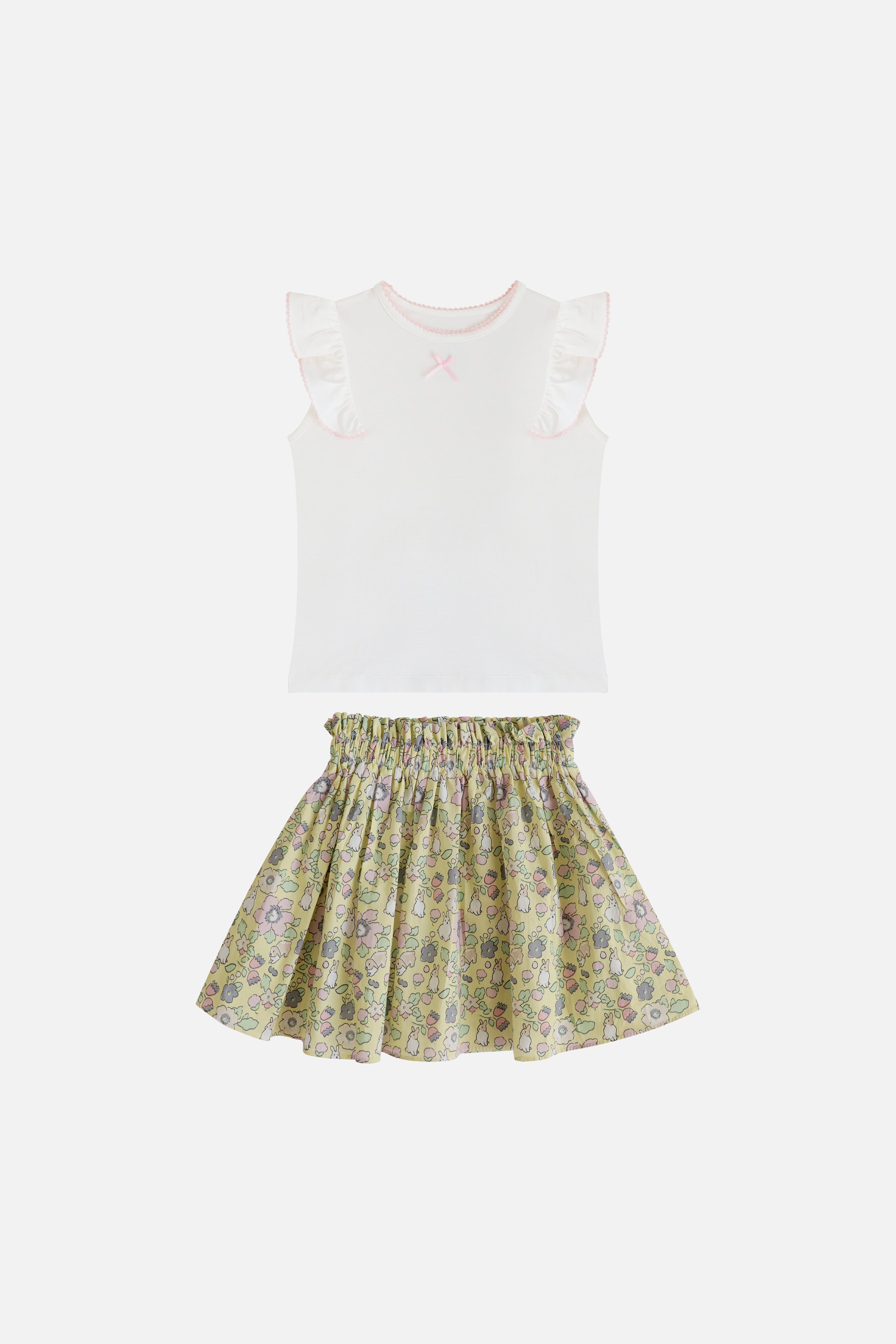 Daphne Girl Set in Yellow