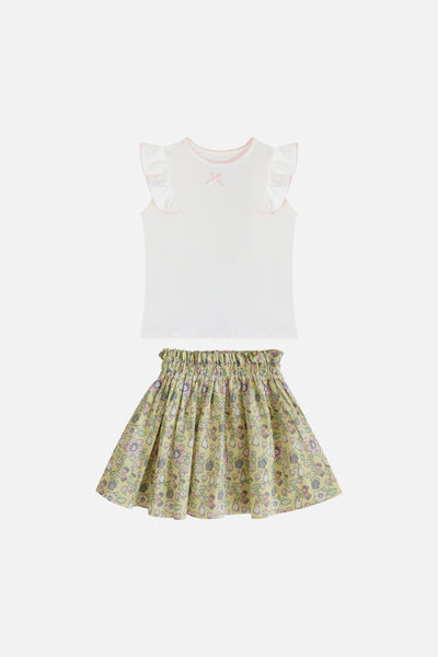 Daphne Girl Set in Yellow