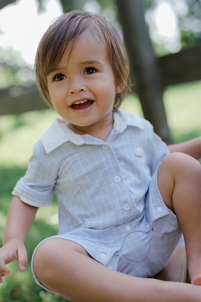 Jules Romper in Blue