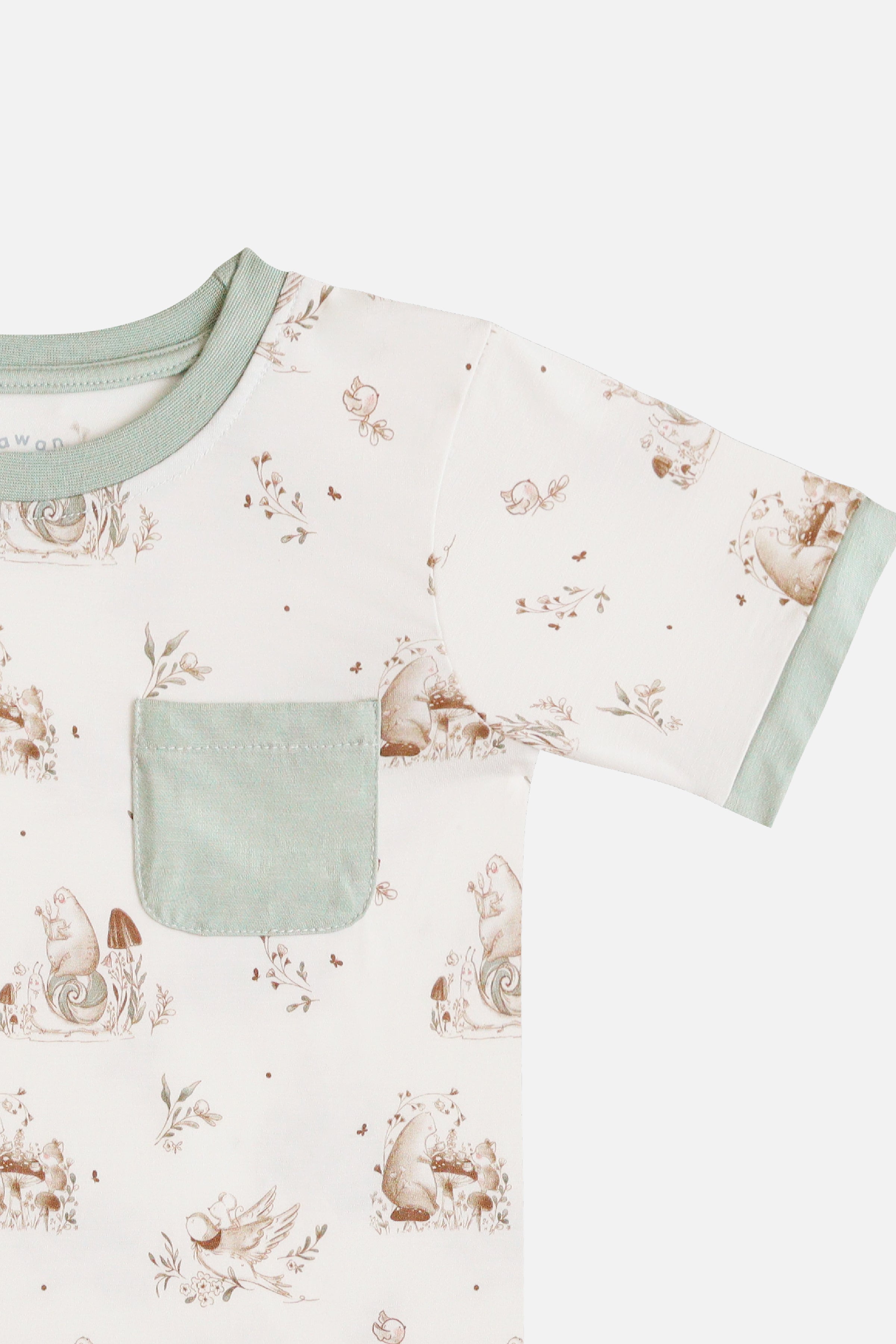 Whimsical Garden Short Sleeve Pyjamas