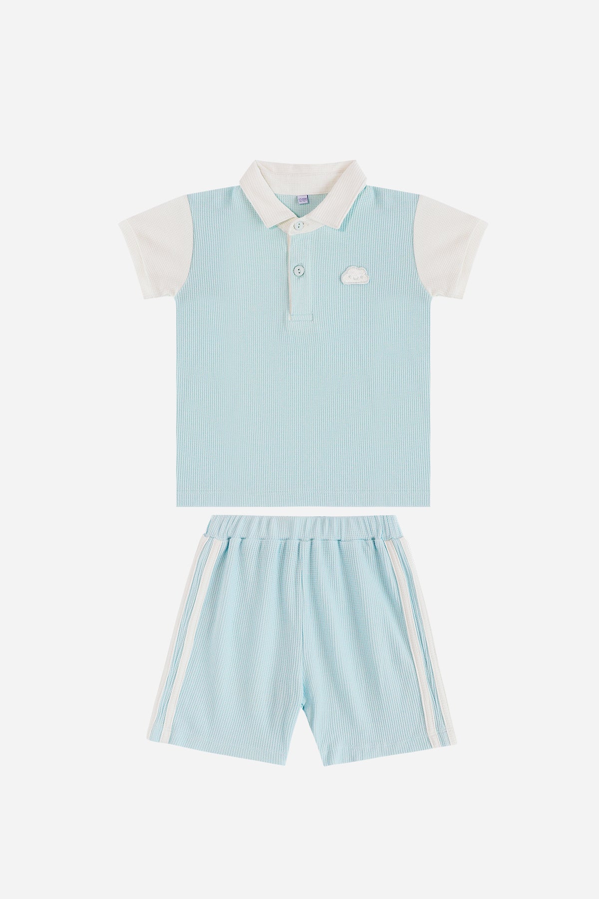 Boy Polo Set in Blue