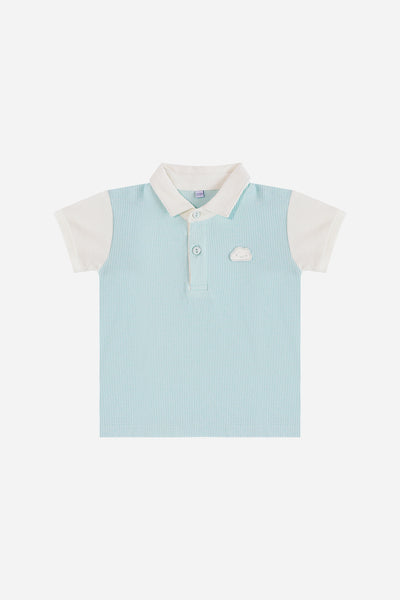Boy Polo Set in Blue