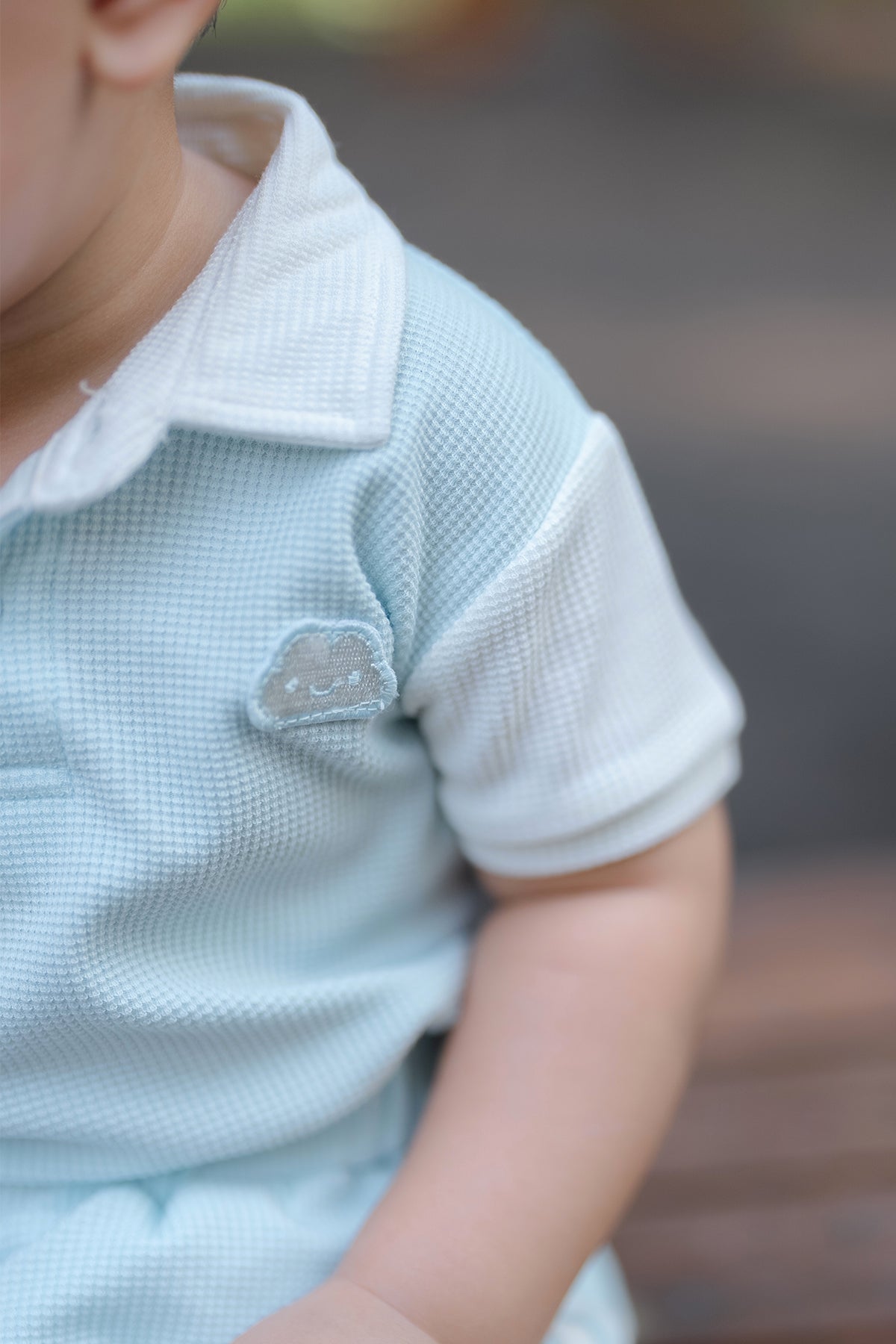 Boy Polo Set in Blue