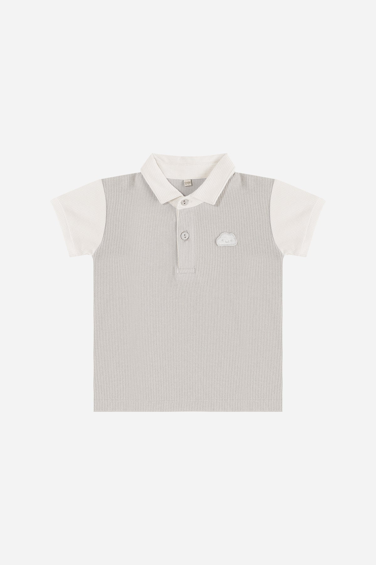Boy Polo Set in Grey