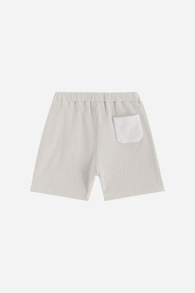 Boy Polo Set in Grey