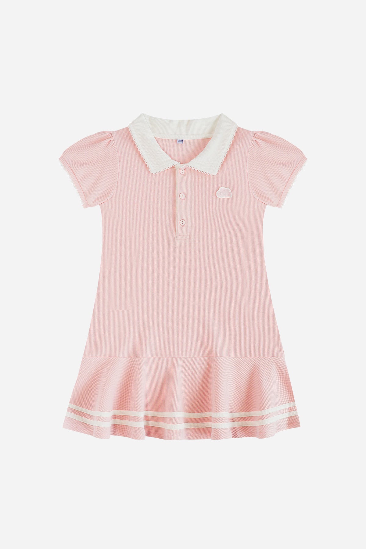 Girl Polo Dress in Pink