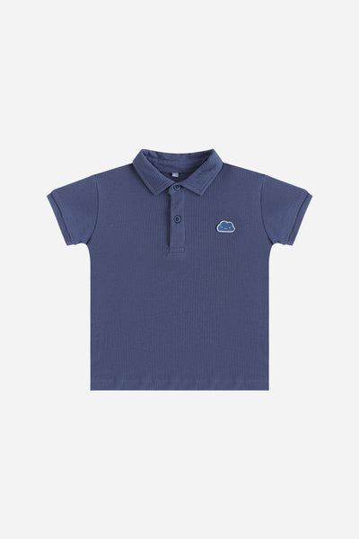 Unisex Polo Shirt in Navy
