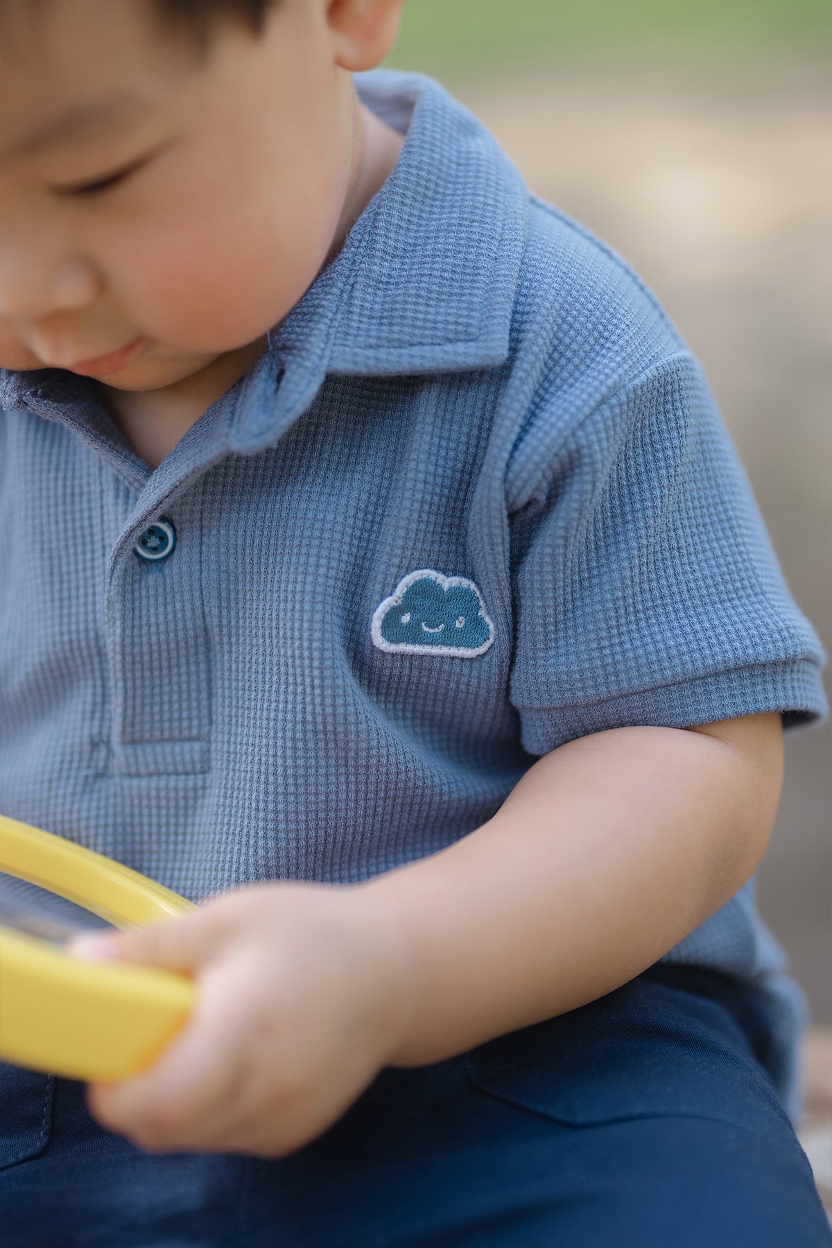 Unisex Polo Shirt in Navy