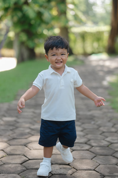 Unisex Polo Shirt in White