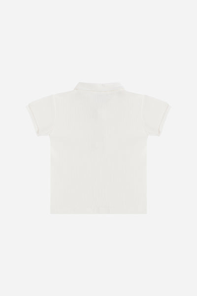 Unisex Polo Shirt in White