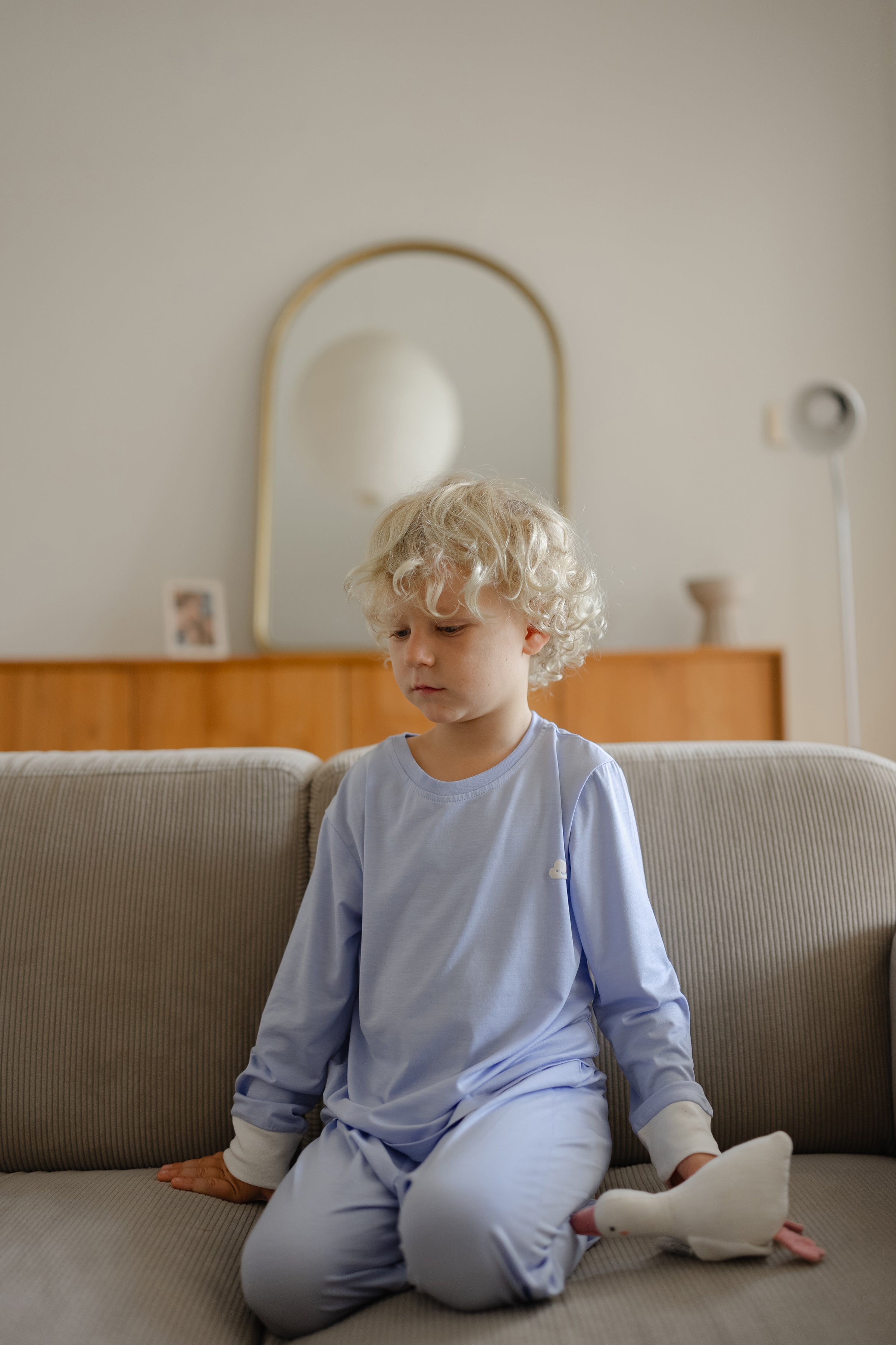 Unisex Pyjamas in Sky Blue