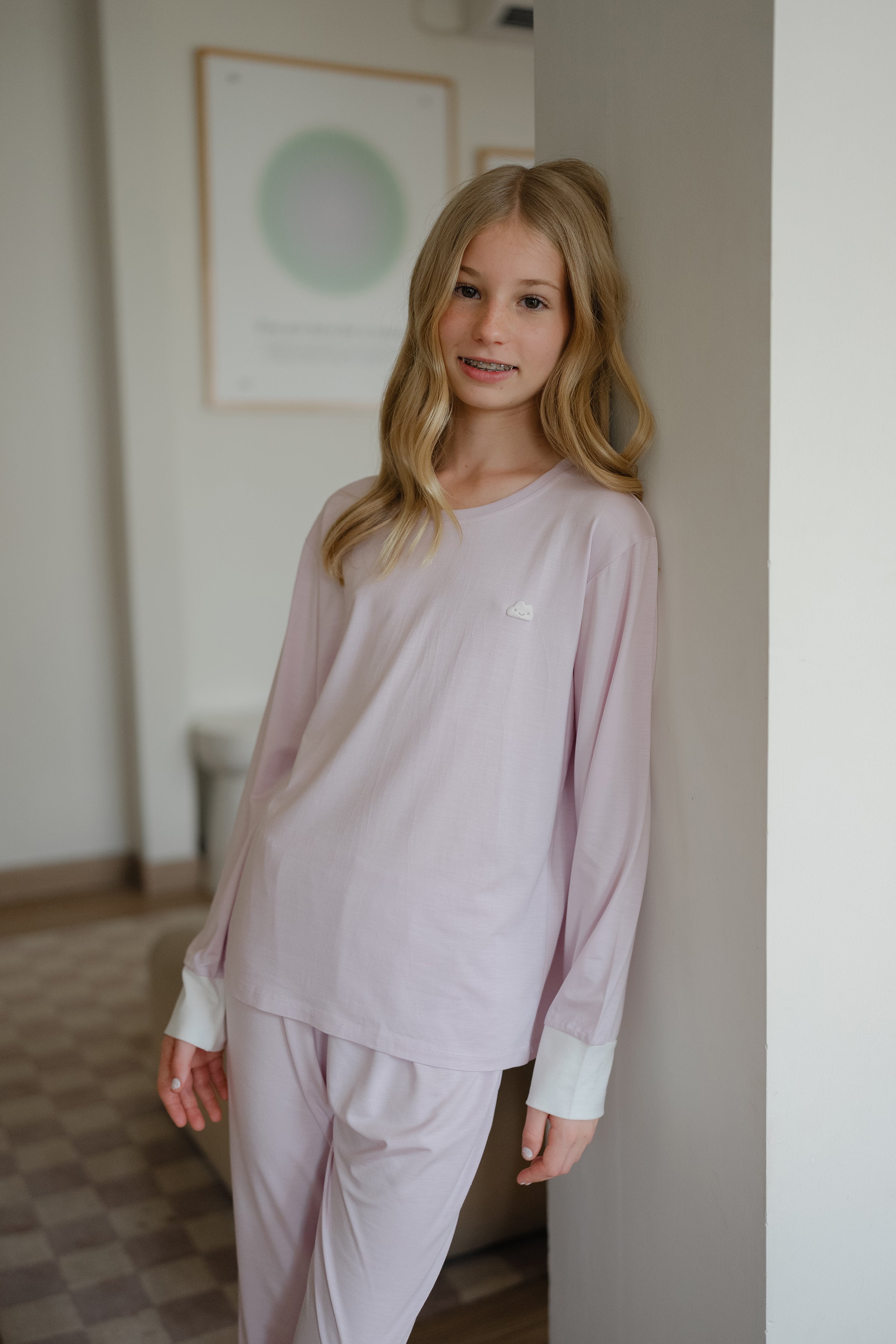 Unisex Pyjamas in Orchid