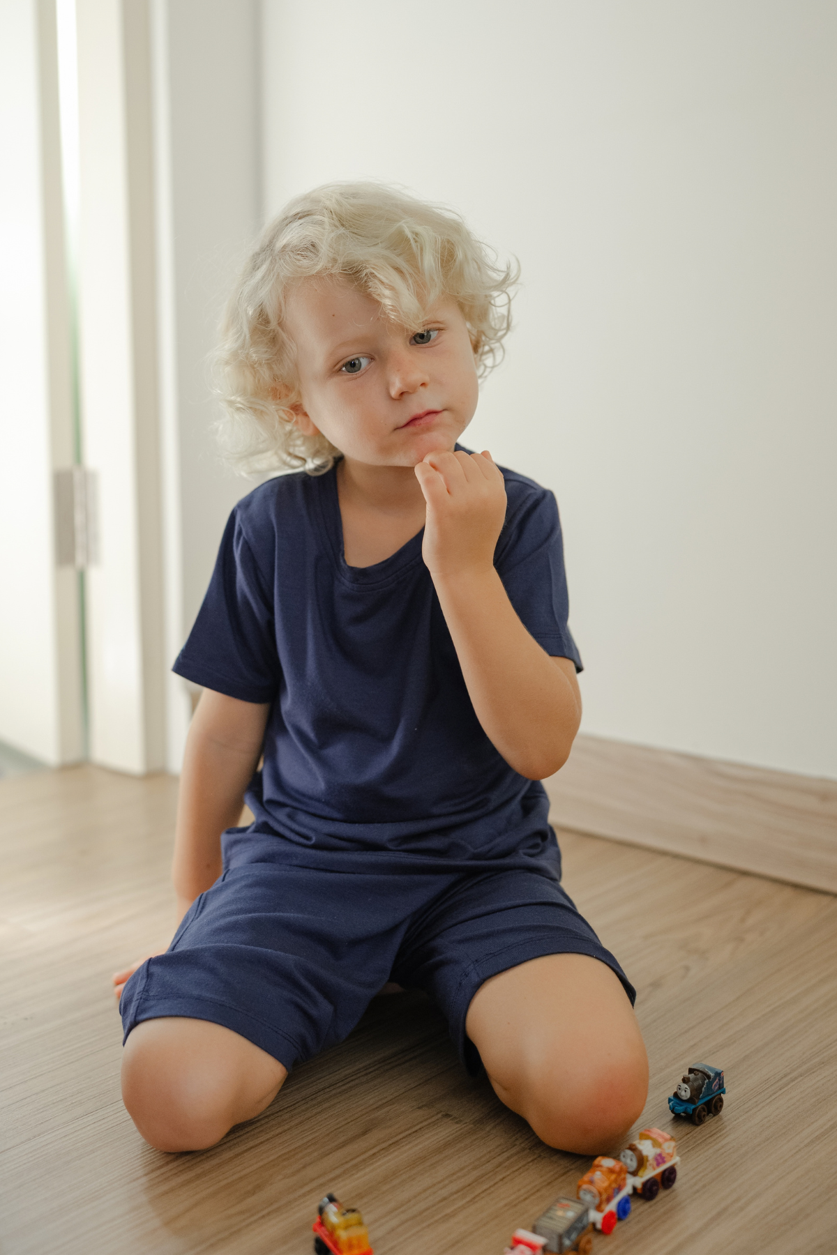 Kids Unisex Set in Navy