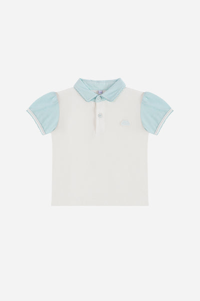 Baby Girl Polo Set in Blue