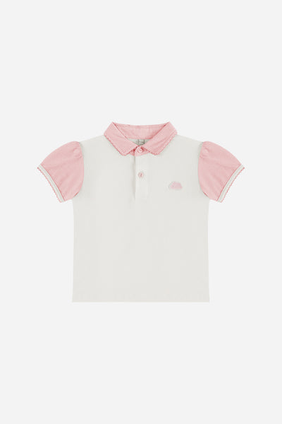 Baby Girl Polo Set in Pink