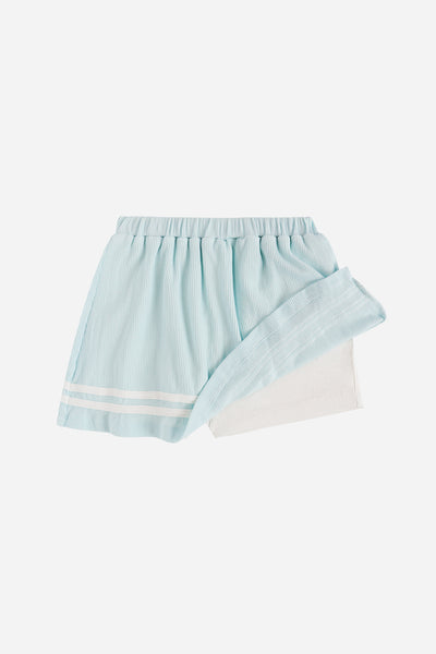Girl Polo Set in Blue